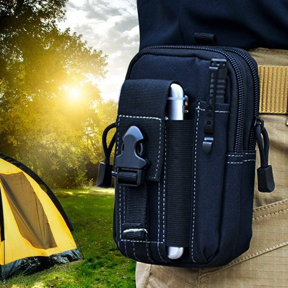 전술 몰리 벨트 파우치 군용 허리 가방 EDC 도구 주 - Outdoor Camping Gear 리뷰 및 가격