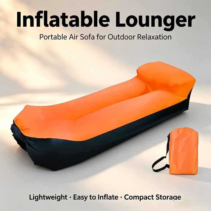 빠르게 팽창되는 방수 라운지 의자 (베개 및 수납 가방 - Outdoor Camping Lounge Chairs 리뷰 및 가격