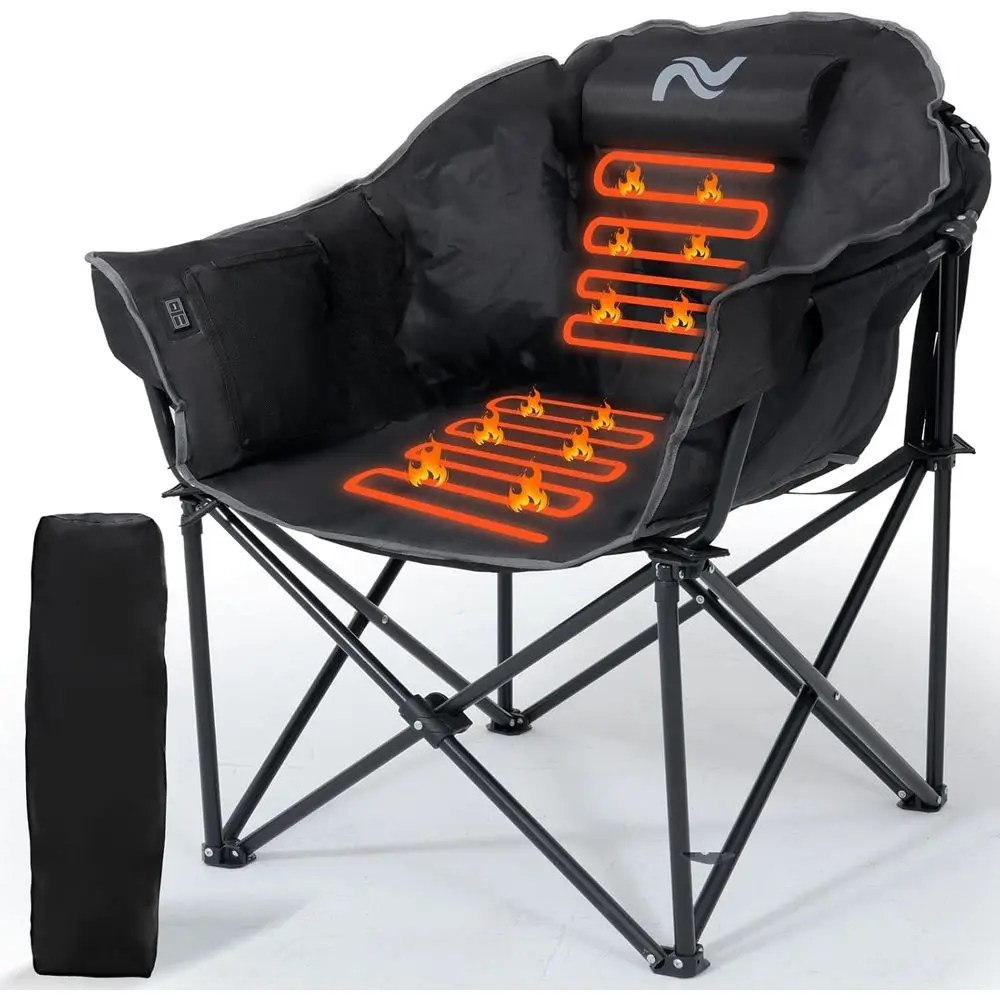 휴대용 야외 온열 라운지 의자 (3단계 온도 조절),  - Outdoor Camping Lounge Chairs 리뷰 및 가격