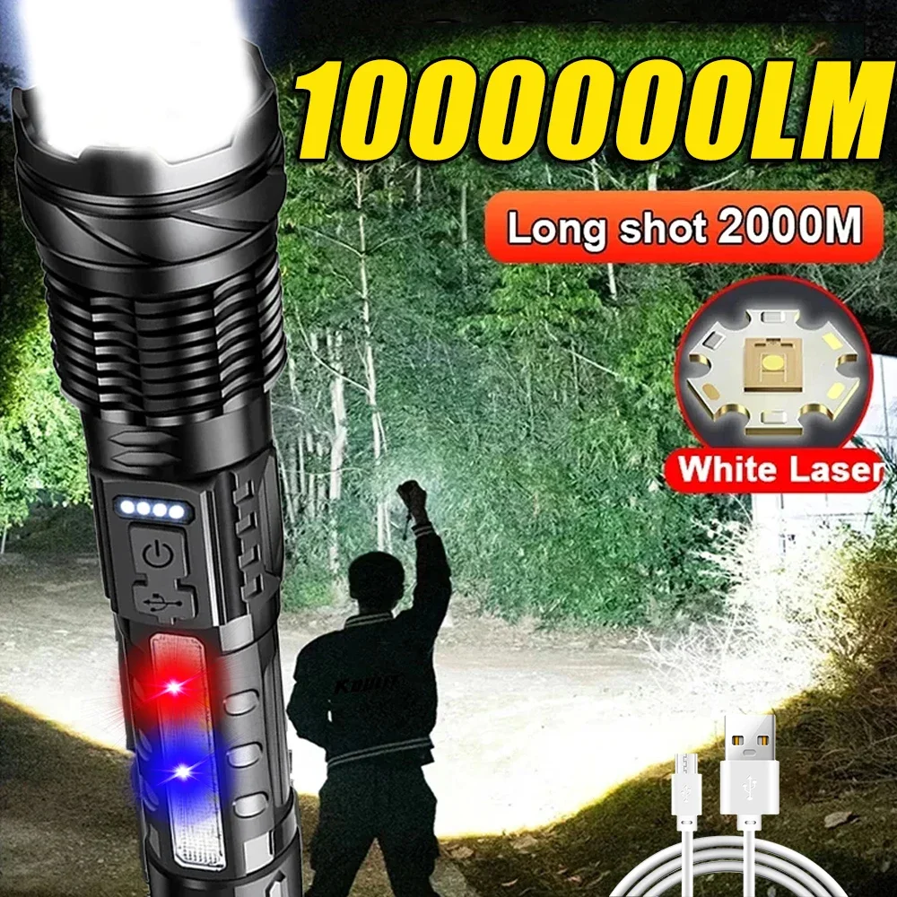 강력한 LED 손전등 충전식 캠핑 라이트(사이드 라이트 - Outdoor Camping Hiking 리뷰 및 가격