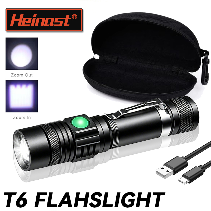 T6 LED 충전식 손전등, 18650 줌이 가능한 토 - Outdoor Camping Adventures 리뷰 및 가격
