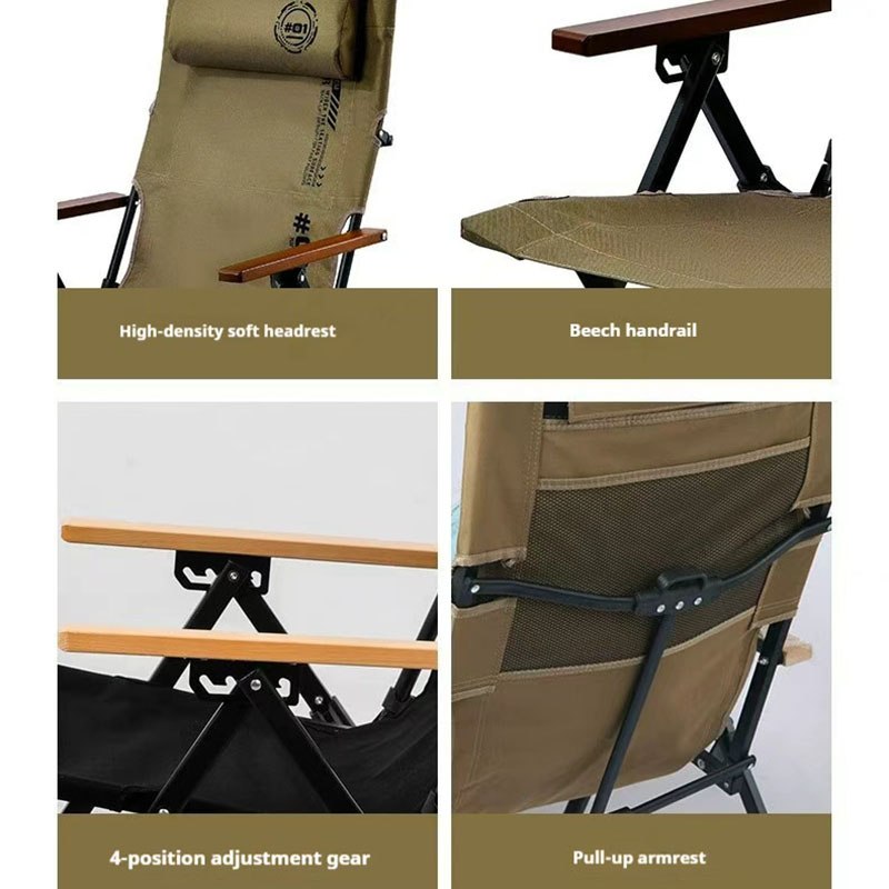 접이식 하이백 비치 캠핑 의자 4단계 조절 가능 철제  - Outdoor Camping Loveseat 리뷰 및 가격