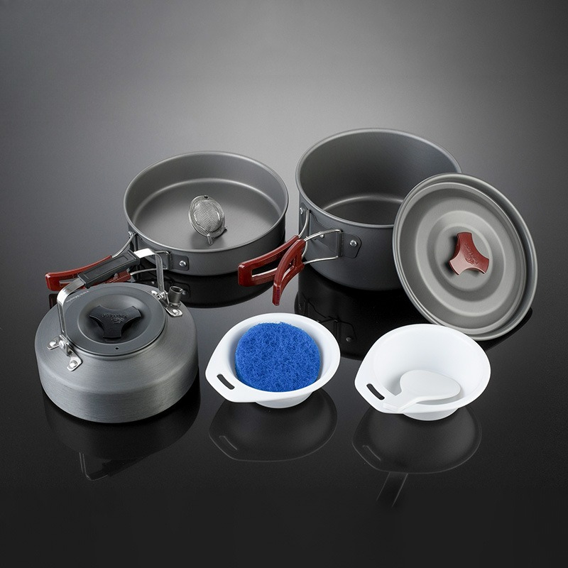 휴대용 분리형 가스 스토브 조리기구 세트 (2~3인용) - Outdoor Camping Stove 리뷰 및 가격
