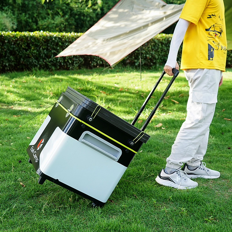 휴대용 이동식 캠핑 키친 테이블, 접이식 야외 조리대  - Outdoor Camping Folding Storage Box 리뷰 및 가격