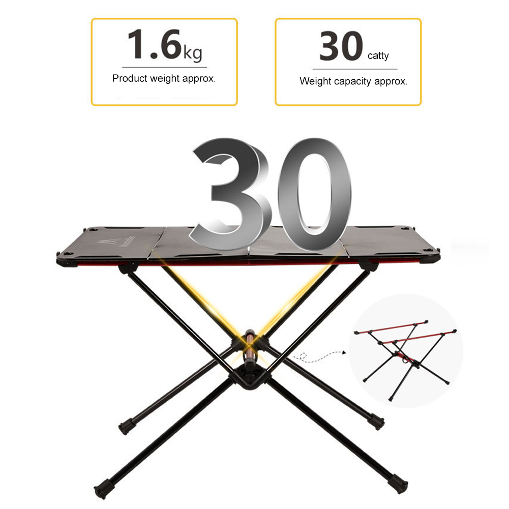 접이식 캠핑 테이블 경량 야외 접이식 테이블 알루미늄  - Outdoor Camping Cooking Table 리뷰 및 가격