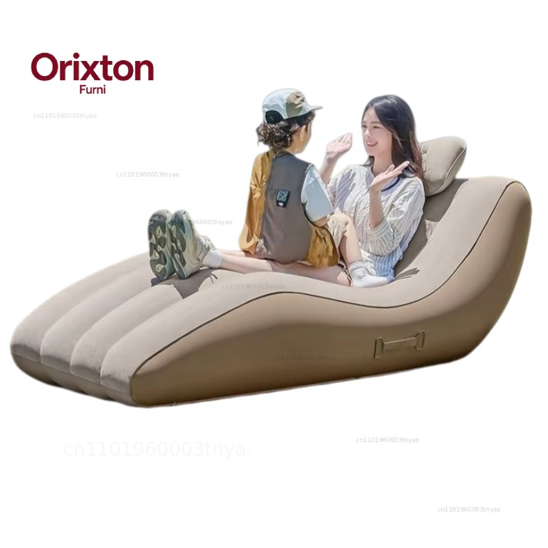야외용 휴대용 자충식 라운지 의자 - 방수 캠핑용 레이 - Outdoor Camping Lounge Chairs 리뷰 및 가격