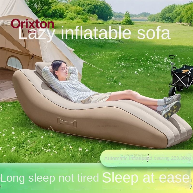 야외용 휴대용 자충식 라운지 의자 - 방수 캠핑용 레이 - Outdoor Camping Lounge Chairs 리뷰 및 가격