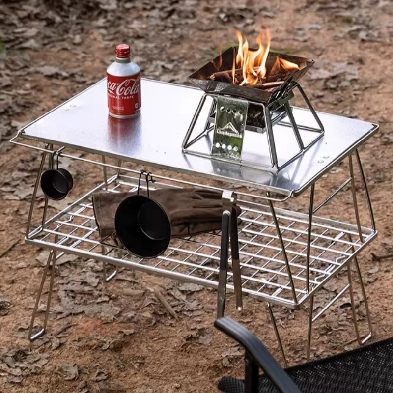 야외 휴대용 접이식 테이블 경량 자연 하이킹 관광 캠핑 - Outdoor Camping Kitchen Table 리뷰 및 가격