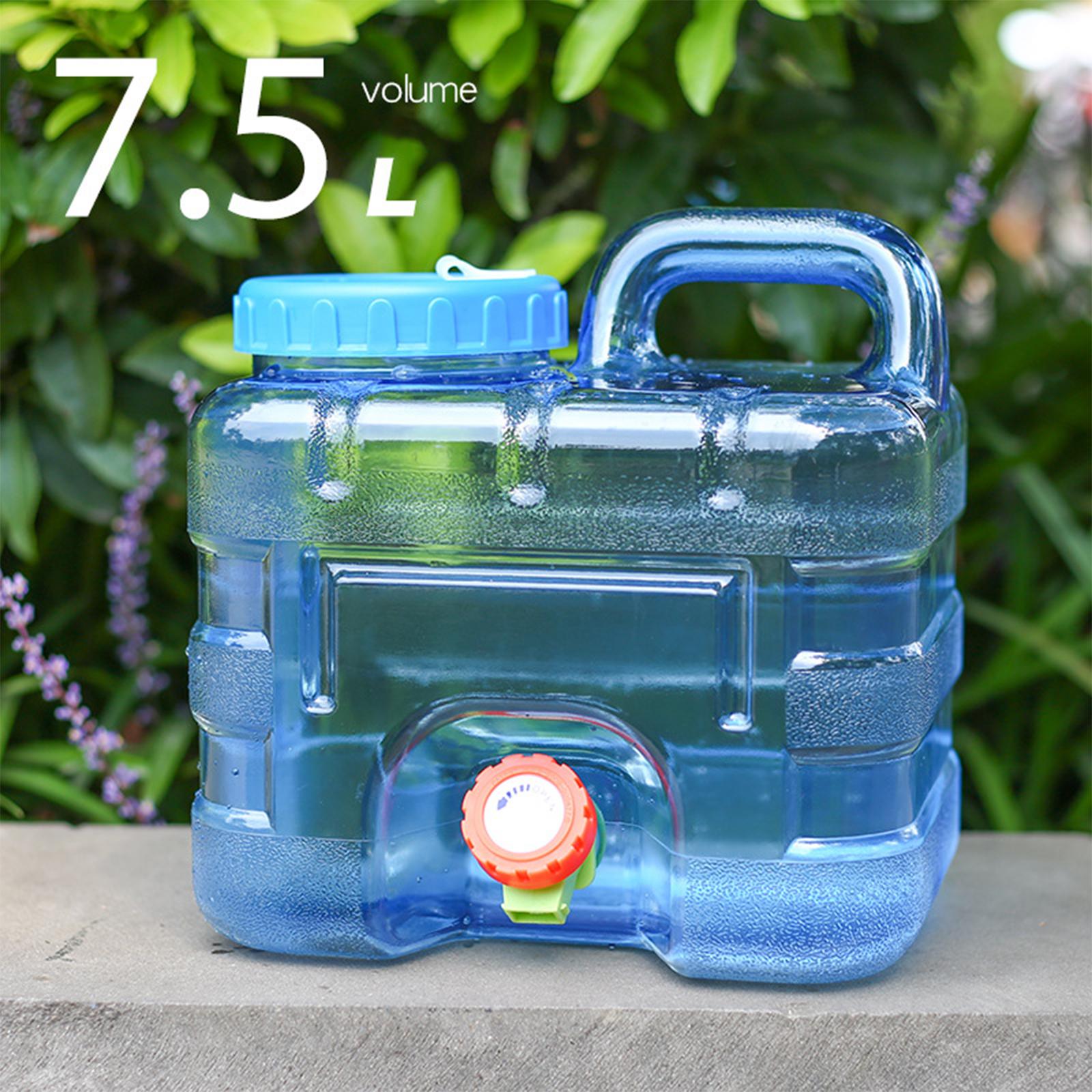 휴대용 물통(스피곳 포함) BPA 프리 물 저장 버킷  - Outdoor Camping Water Jug 리뷰 및 가격