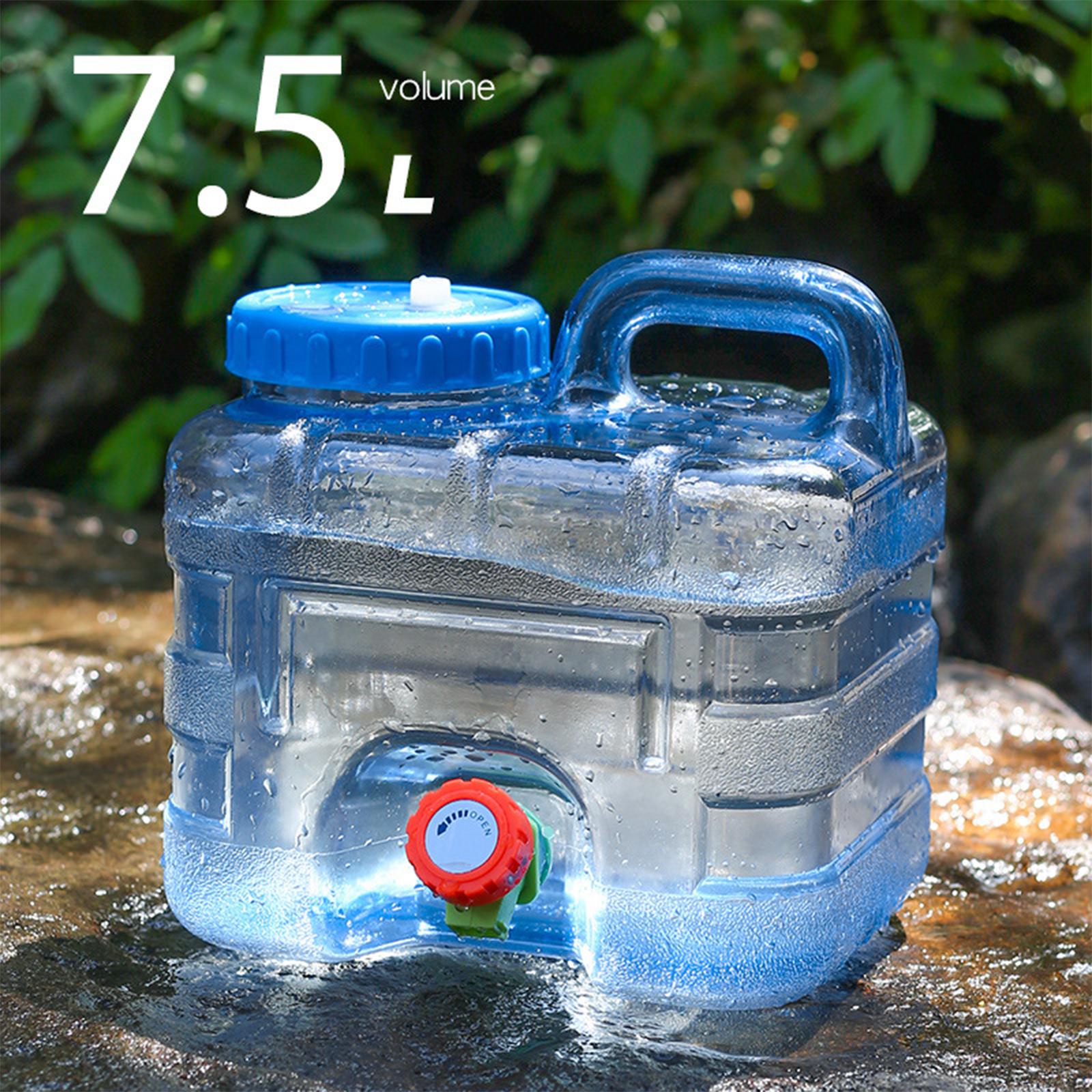 휴대용 물통(스피곳 포함) BPA 프리 물 저장 버킷  - Outdoor Camping Water Jug 리뷰 및 가격
