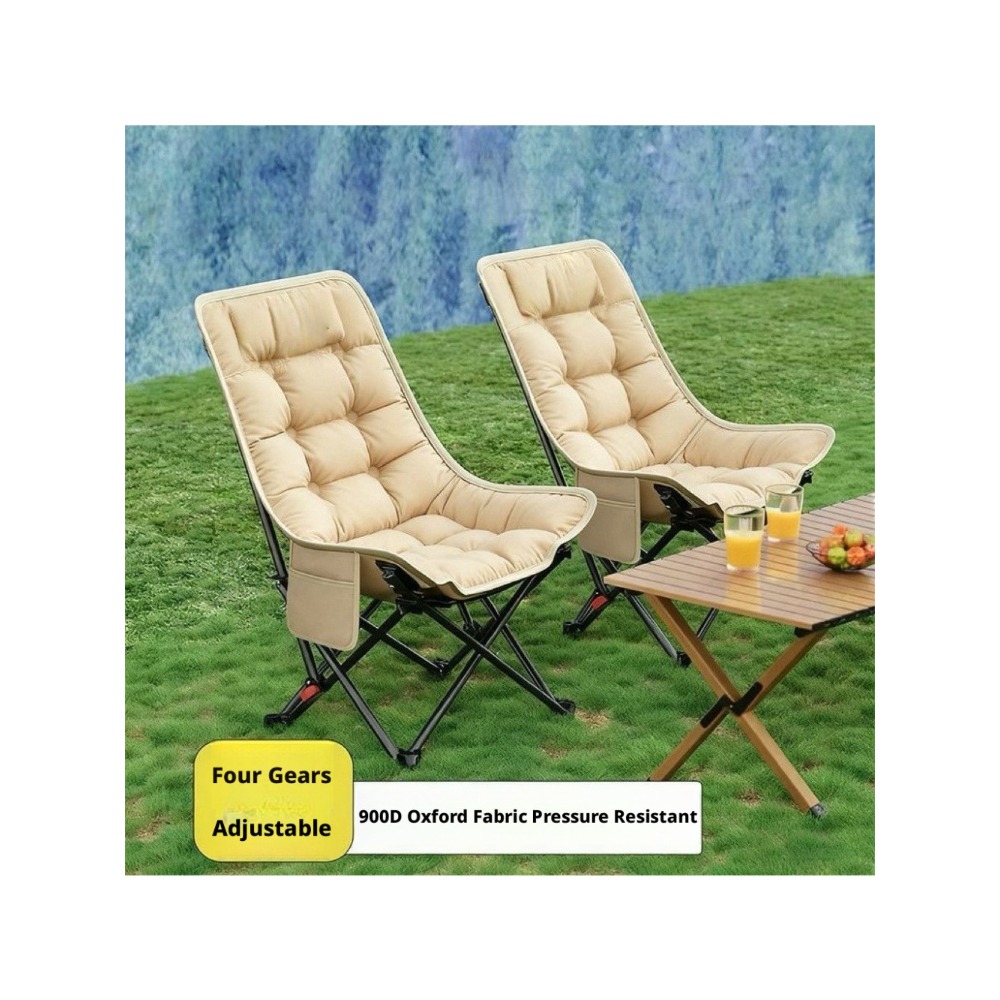 두꺼운 면 소재의 야외용 접이식 편안한 리클라이닝 문체 - Outdoor Camping Loveseat 리뷰 및 가격