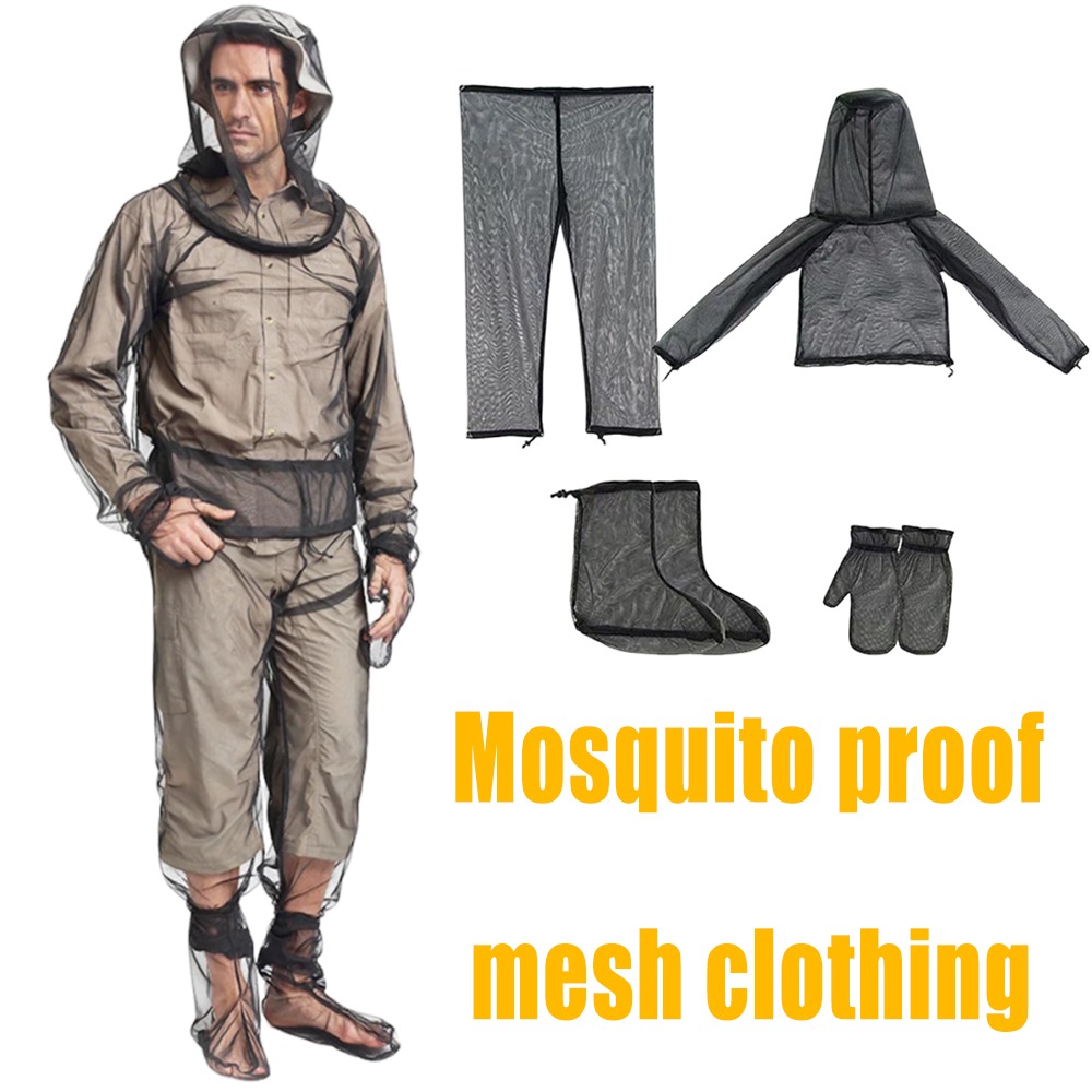 야외 모기 방지복, 곤충 방지 메쉬 후드 재킷, 낚시  - Outdoor Camping Mosquito Net 리뷰 및 가격