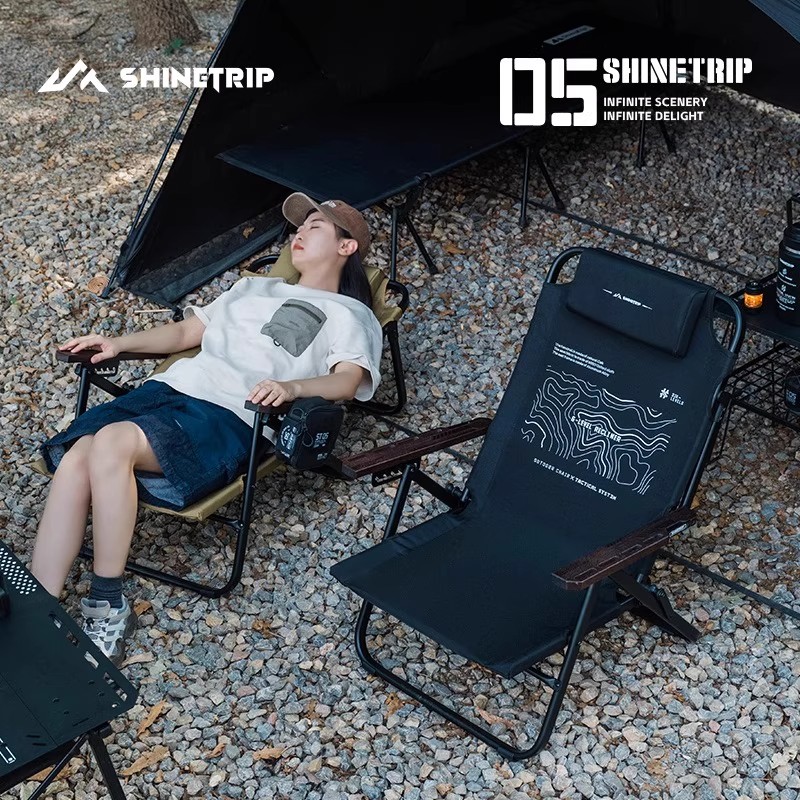 샤인트립 야외 접이식 라운지 의자 휴대용 캠핑 의자 높 - Outdoor Camping Lounge Chairs 리뷰 및 가격