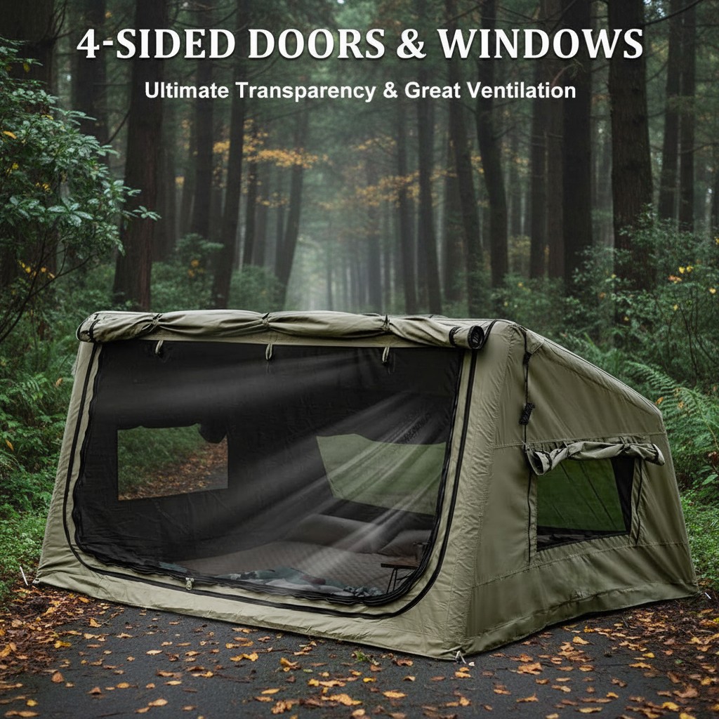 야외 자동 팽창식 캠핑 텐트 캠프 파티 사계절 방수 난 - Outdoor Camping Furniture 리뷰 및 가격