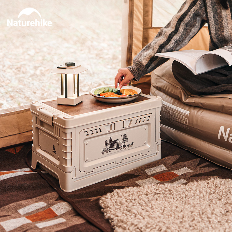 네이처하이크 캠핑 대용량 접이식 보관함, 가정용 침대  - Outdoor Camping Folding Storage Box 리뷰 및 가격