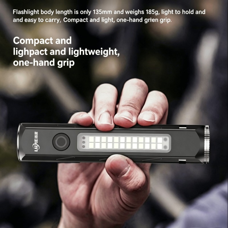 LED 강력한 조명 손전등 Type-C 충전 소형 휴대 - Outdoor Camping Hiking 리뷰 및 가격