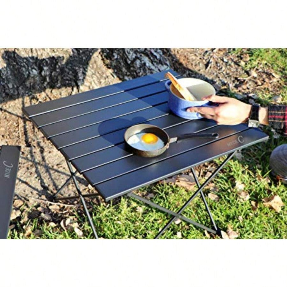 초경량 롤업 알루미늄 캠핑 테이블 접이식 휴대용 야외  - Outdoor Camping Cooking Table 리뷰 및 가격