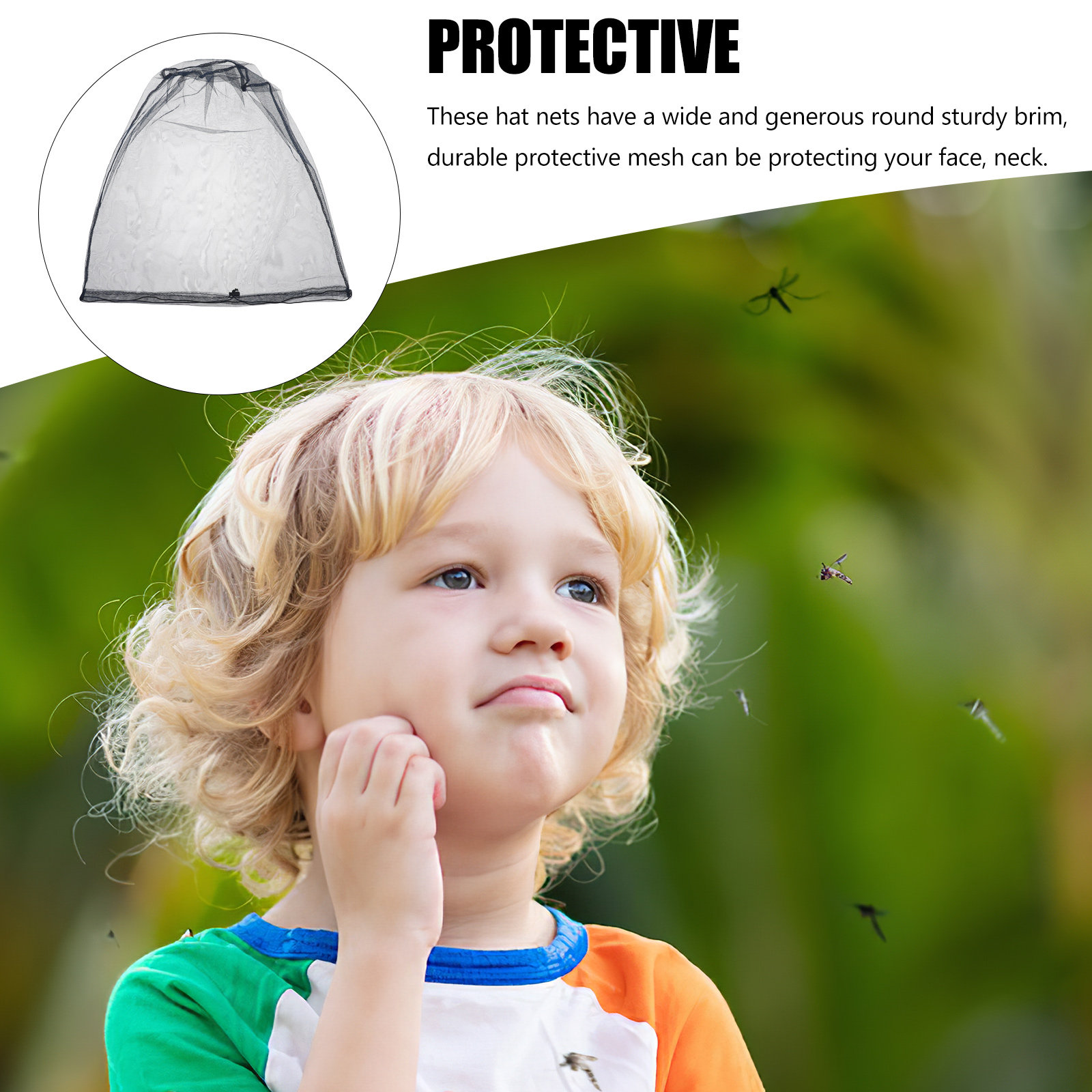 모기 방지 헤드 네트 2개 세트, 보호용 메쉬 모자,  - Outdoor Camping Mosquito Net 리뷰 및 가격