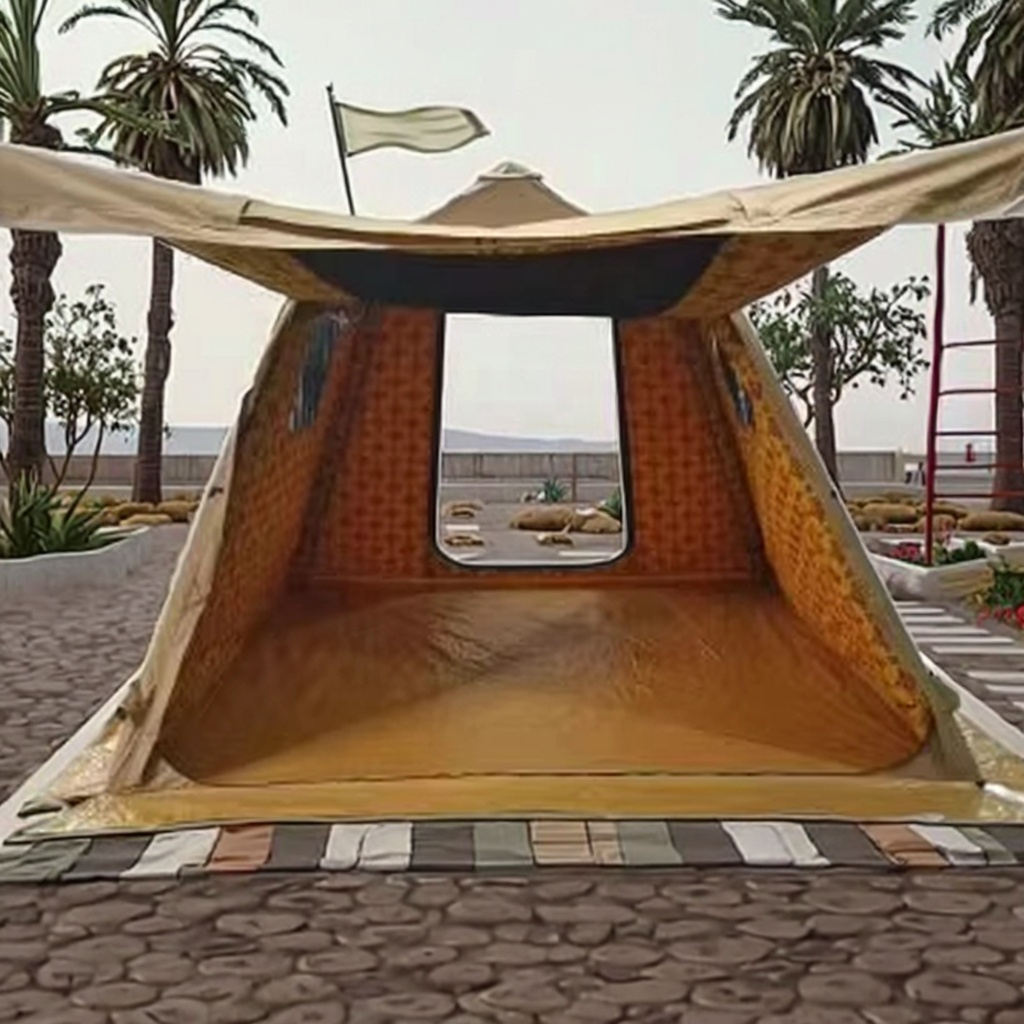 저렴한 아랍 카디 스타일 대형 에어 텐트 2~3인용 풍 - Outdoor Camping Furniture 리뷰 및 가격
