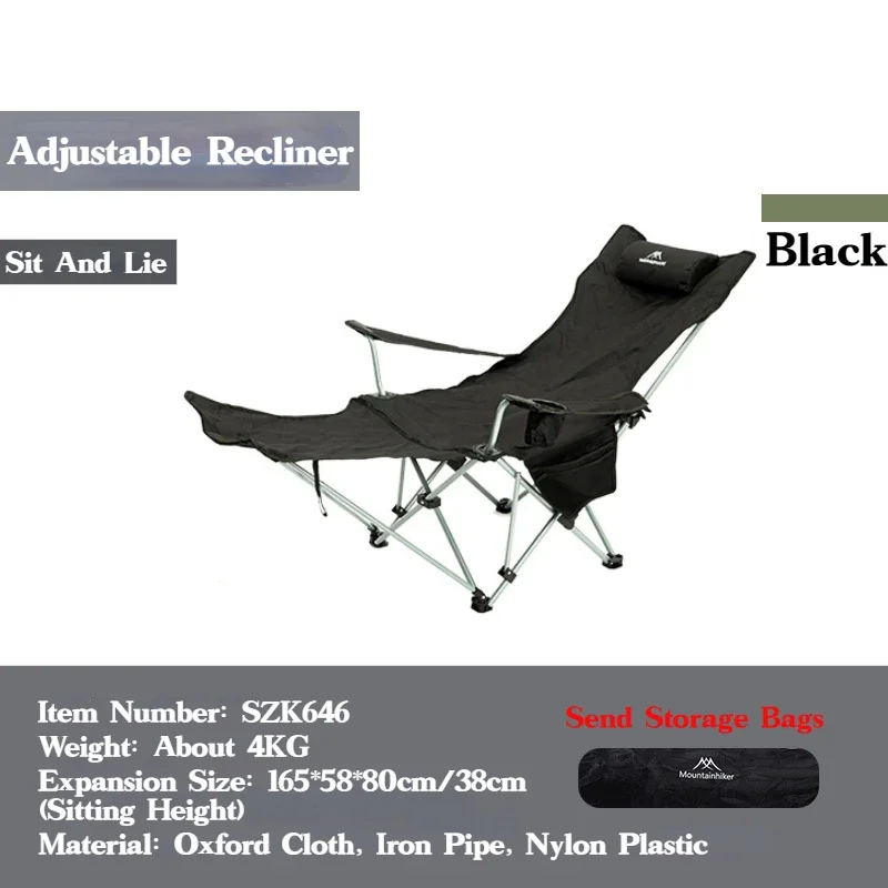 마운틴하이커 업그레이드 아웃도어 4단계 조절 접이식 라 - Outdoor Camping Lounge Chairs 리뷰 및 가격