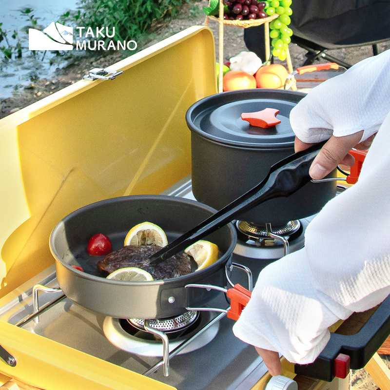 캠핑 조리기구 세트 야외용 초경량 알루미늄 냄비 주전자 - Outdoor Camping Kitchen Table 리뷰 및 가격