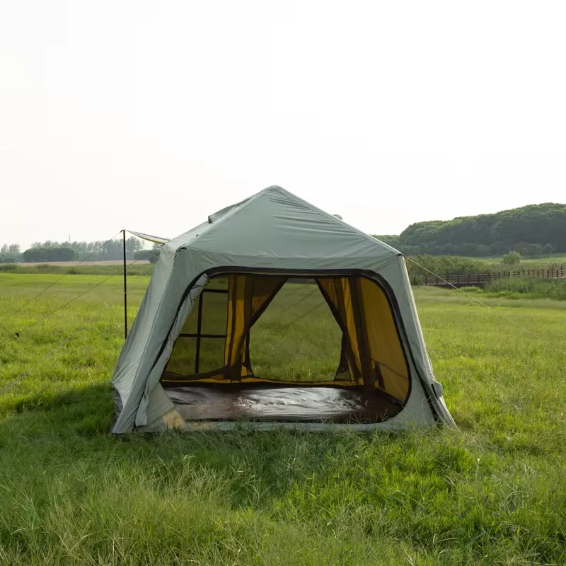 방수 휴대용 옥스포드 원단 에어 텐트, 가족과 함께하는 - Outdoor Camping Adventures 리뷰 및 가격