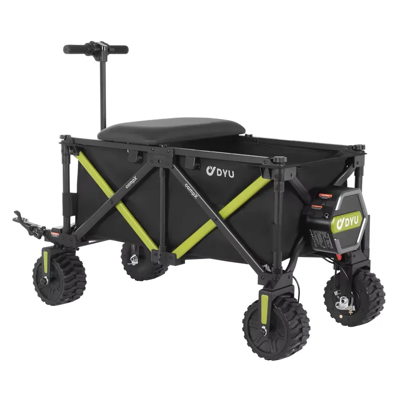 DYU 캠프X 4륜 알루미늄 전동 캠핑카 야외 전동 접 - Outdoor Camping Vehicle Wagon 리뷰 및 가격