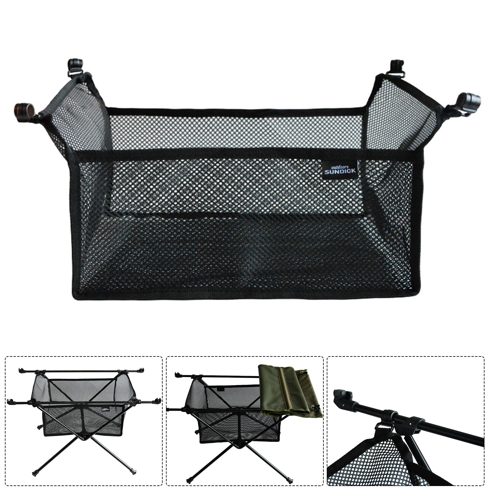 캠핑 접이식 테이블 수납망 가방 메쉬 바구니 정리함 접 - Outdoor Camping Folding Storage Box 리뷰 및 가격