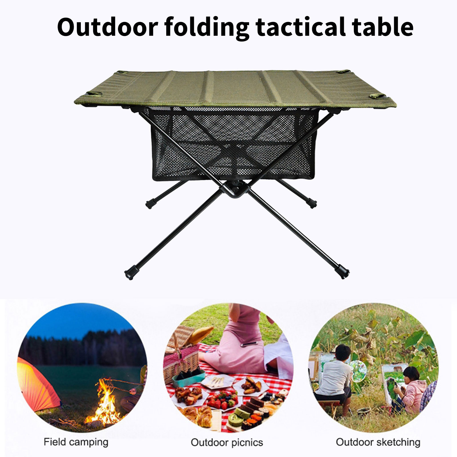 캠핑 접이식 테이블 수납망 가방 메쉬 바구니 정리함 접 - Outdoor Camping Folding Storage Box 리뷰 및 가격
