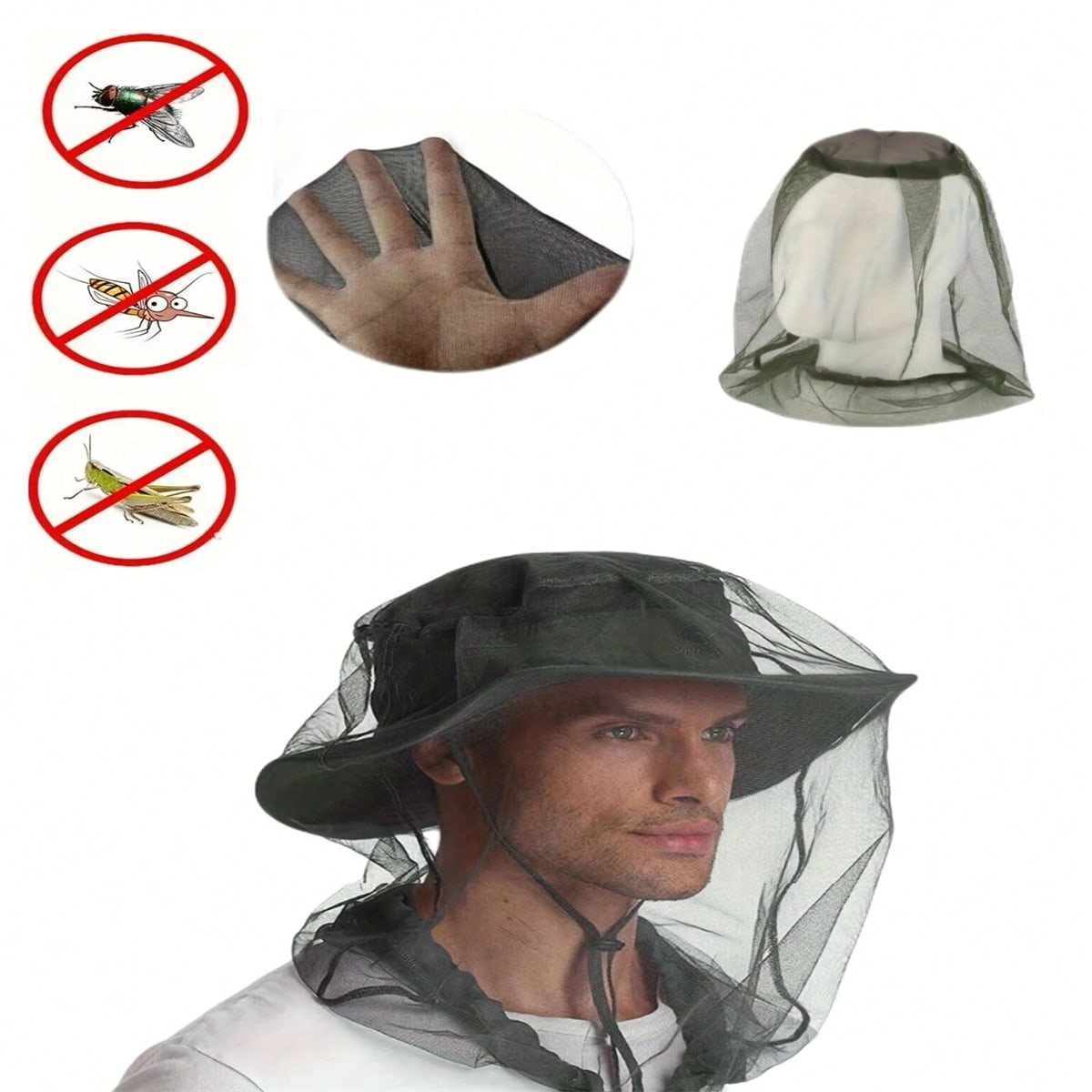 2PC 야외 캠핑 및 하이킹, 곤충 및 모기 방제, 머 - Outdoor Camping Mosquito Net 리뷰 및 가격