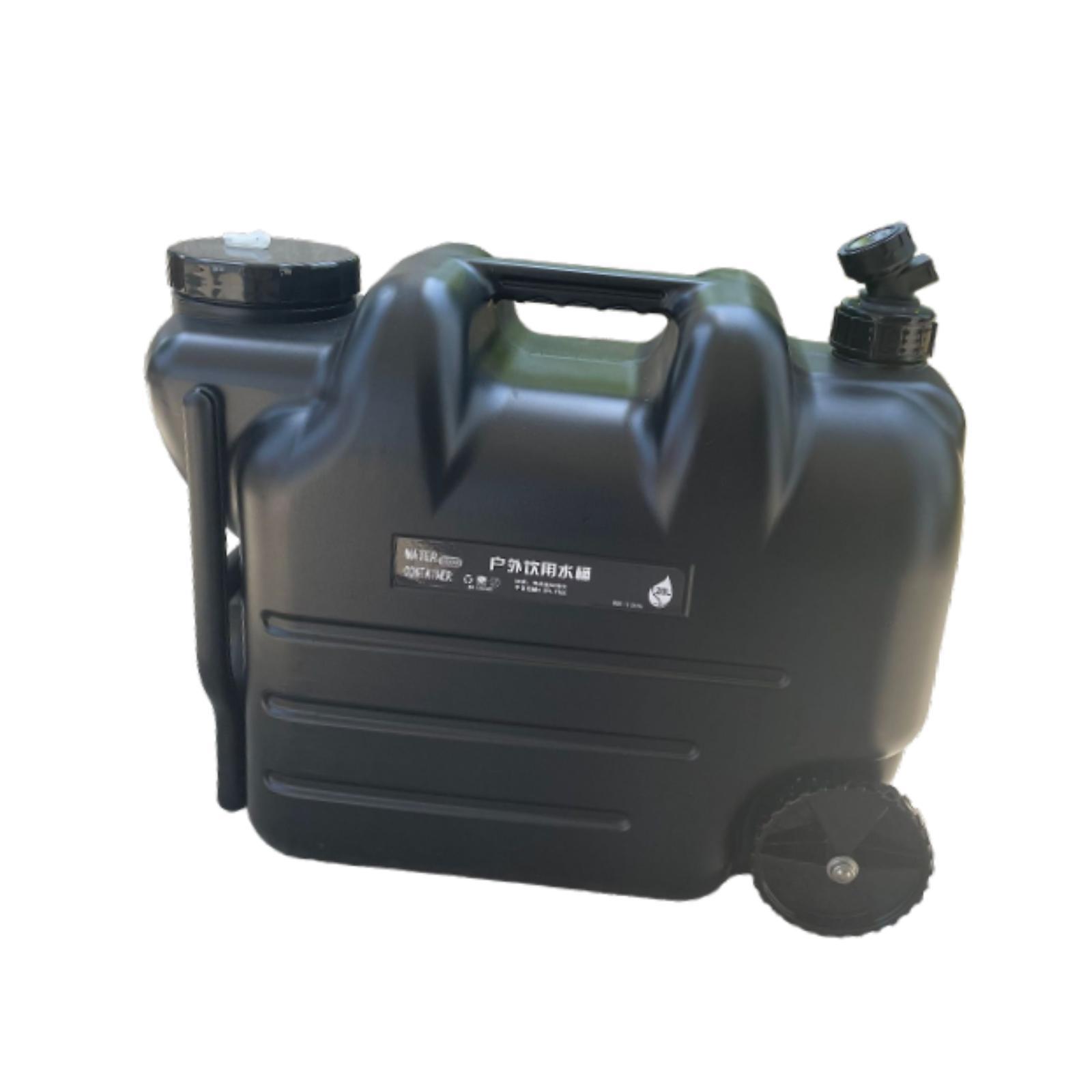 캠핑용 물통 28L 휴대용 PE 물탱크, 수도꼭지와 바 - Outdoor Camping Water Jug 리뷰 및 가격