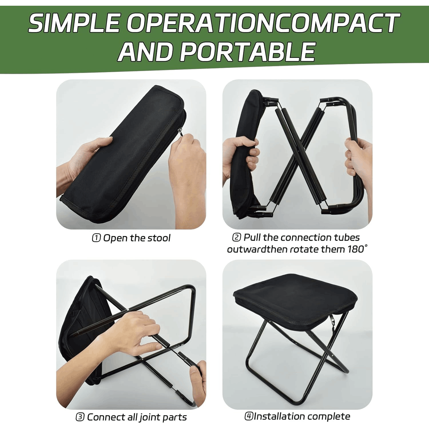[휴대용 접이식 의자] 가볍고 튼튼한 프레임과 컴팩트한 - Outdoor Camping Loveseat 리뷰 및 가격