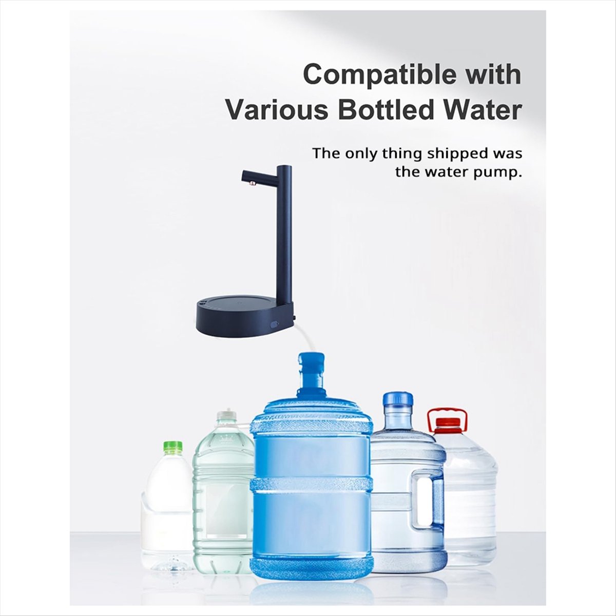 새로운 데스크탑 정수기 휴대용 소형 전기 워터 펌프 ( - Outdoor Camping Water Jug 리뷰 및 가격